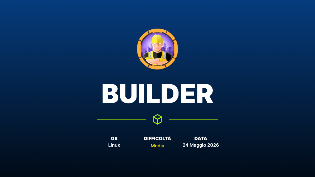 Builder (HTB) - Writeup