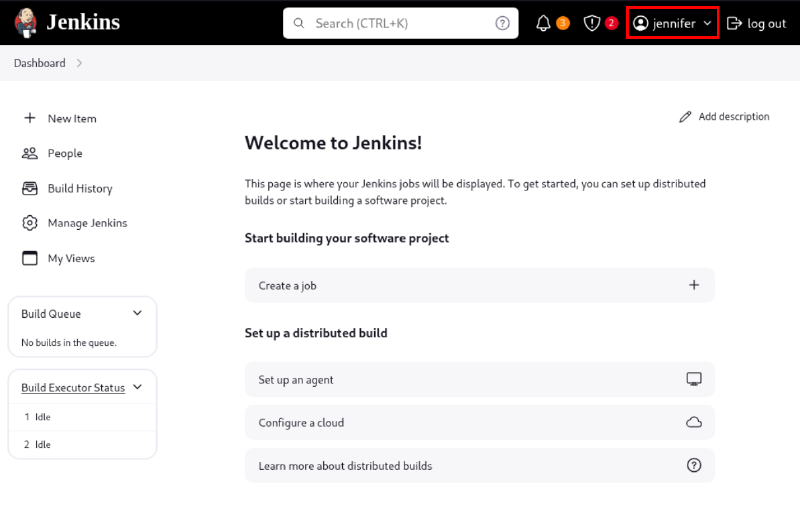 Accesso a Jenkins