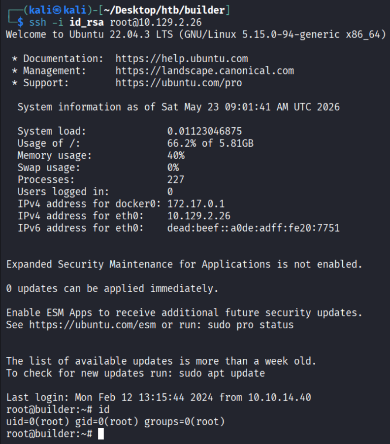 Accesso SSH con chiave privata